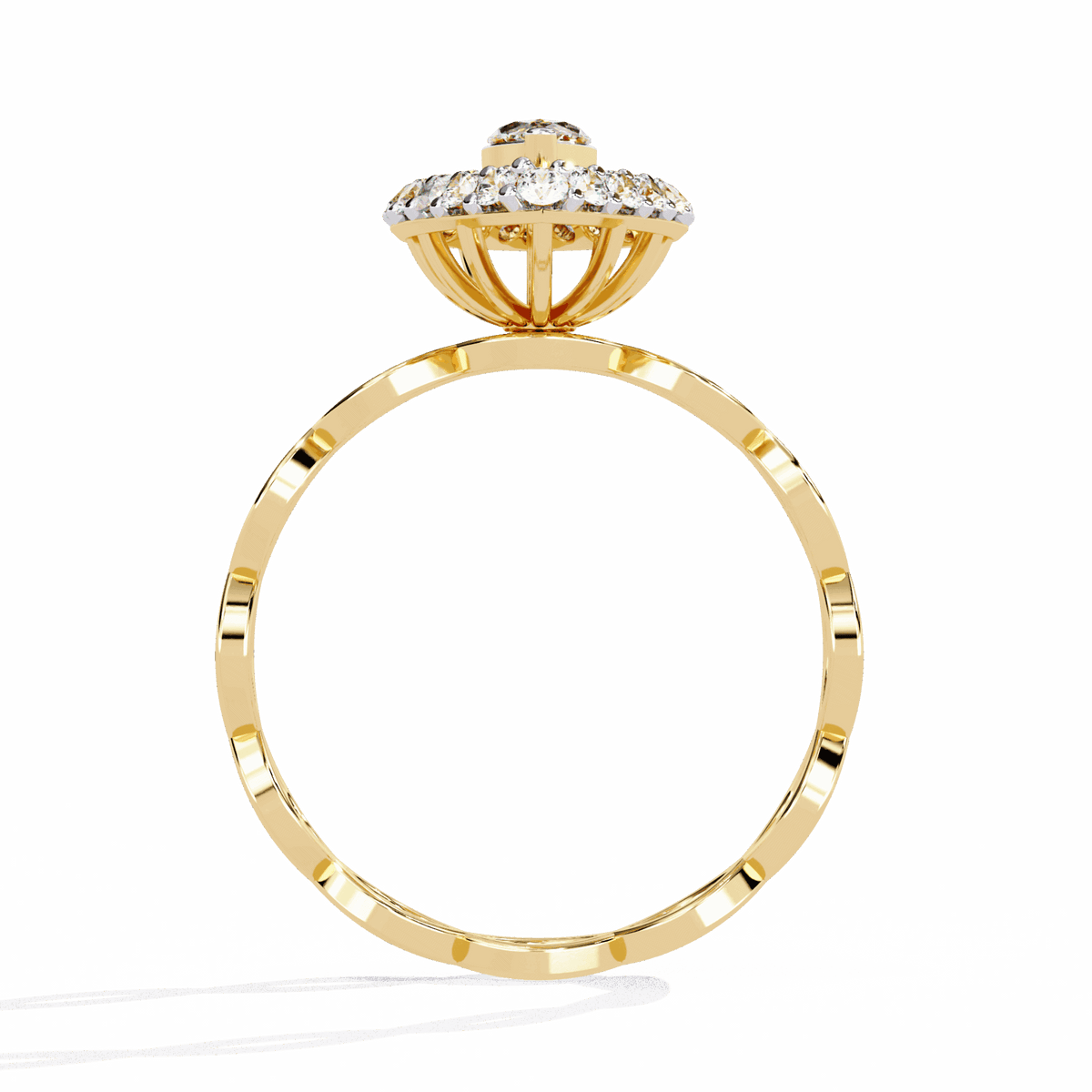 0.5 Carat Marquise Refined Everyday Look Ring in Moissanite | House of Estara