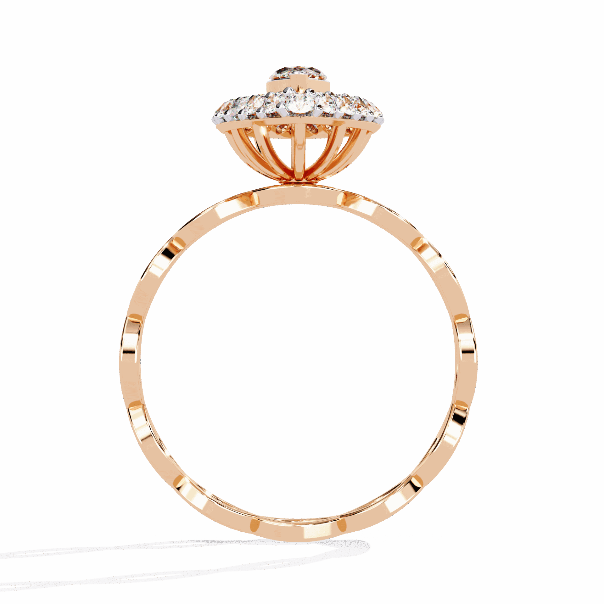 0.5 Carat Marquise Refined Everyday Look Ring in Moissanite | House of Estara