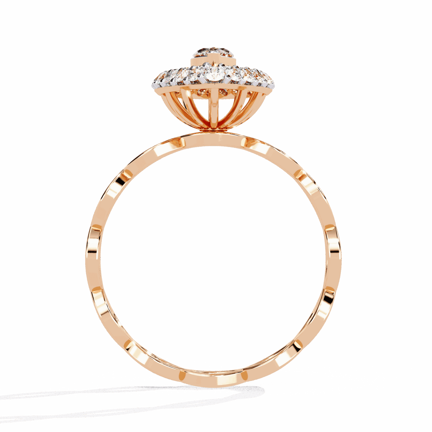 0.5 Carat Marquise Refined Everyday Look Ring in Moissanite | House of Estara