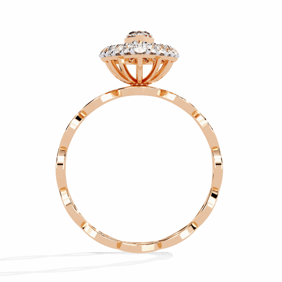 0.5 Carat Marquise Refined Everyday Look Ring in Moissanite | House of Estara