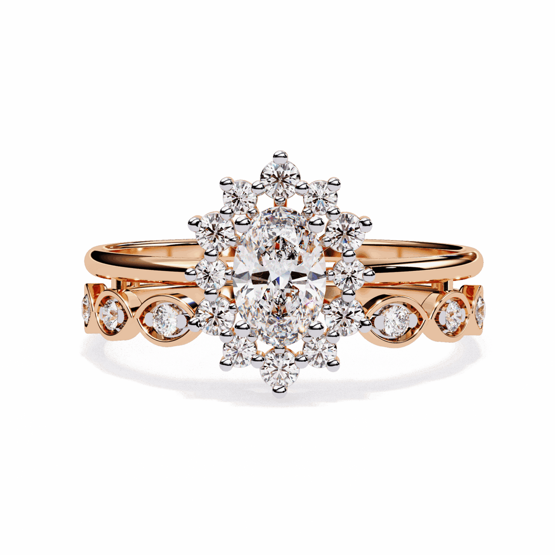 0.5 Carat Oval Refined Everyday Look Ring in Moissanite | House of Estara