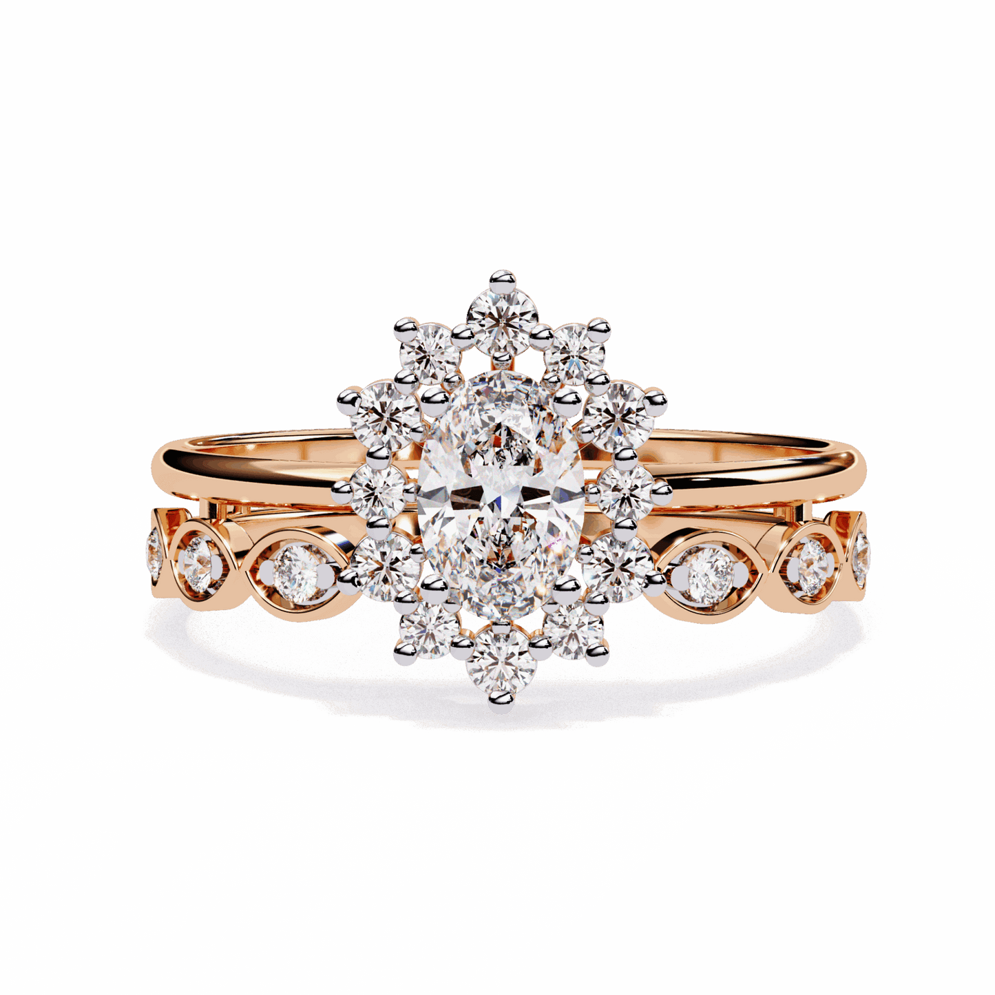 0.5 Carat Oval Refined Everyday Look Ring in Moissanite | House of Estara