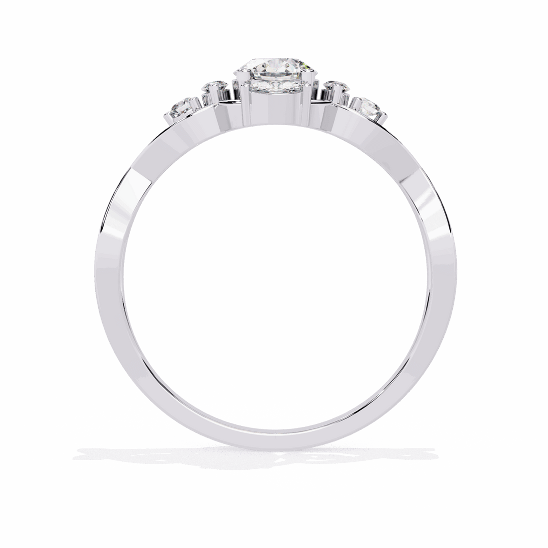 0.5 Carat Round The Go-To Ring in Moissanite | House of Estara