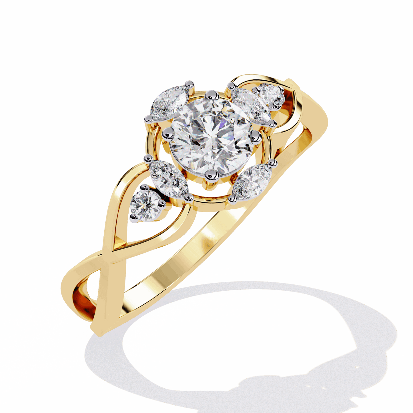 0.5 Carat Round The Go-To Ring in Moissanite | House of Estara