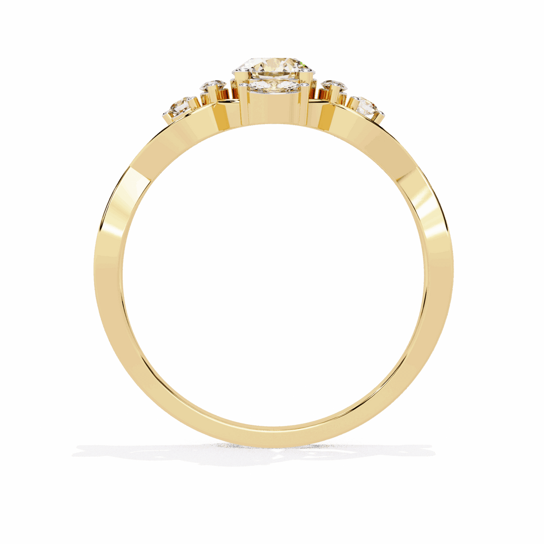 0.5 Carat Round The Go-To Ring in Moissanite | House of Estara