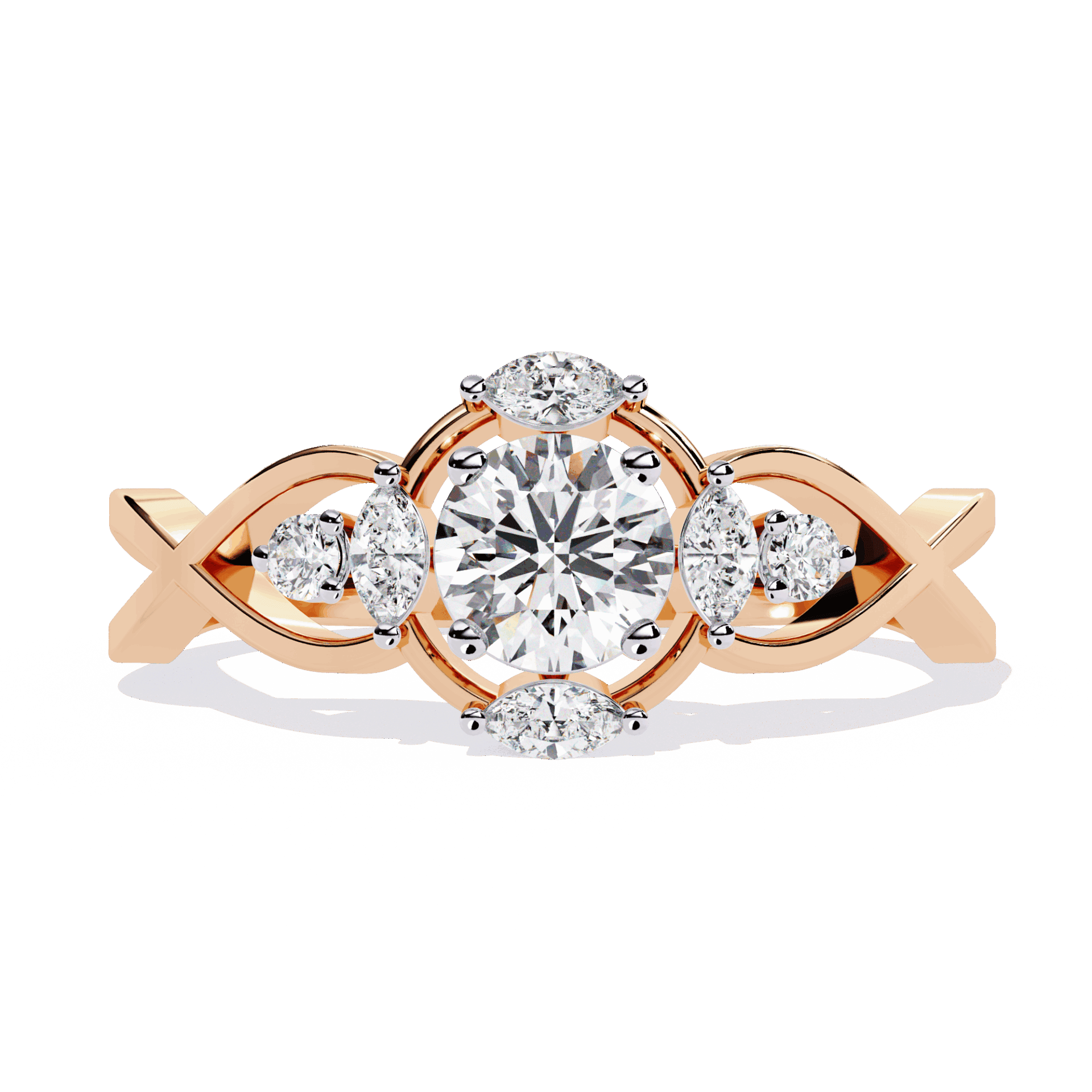 0.5 Carat Round The Go-To Ring in Moissanite | House of Estara