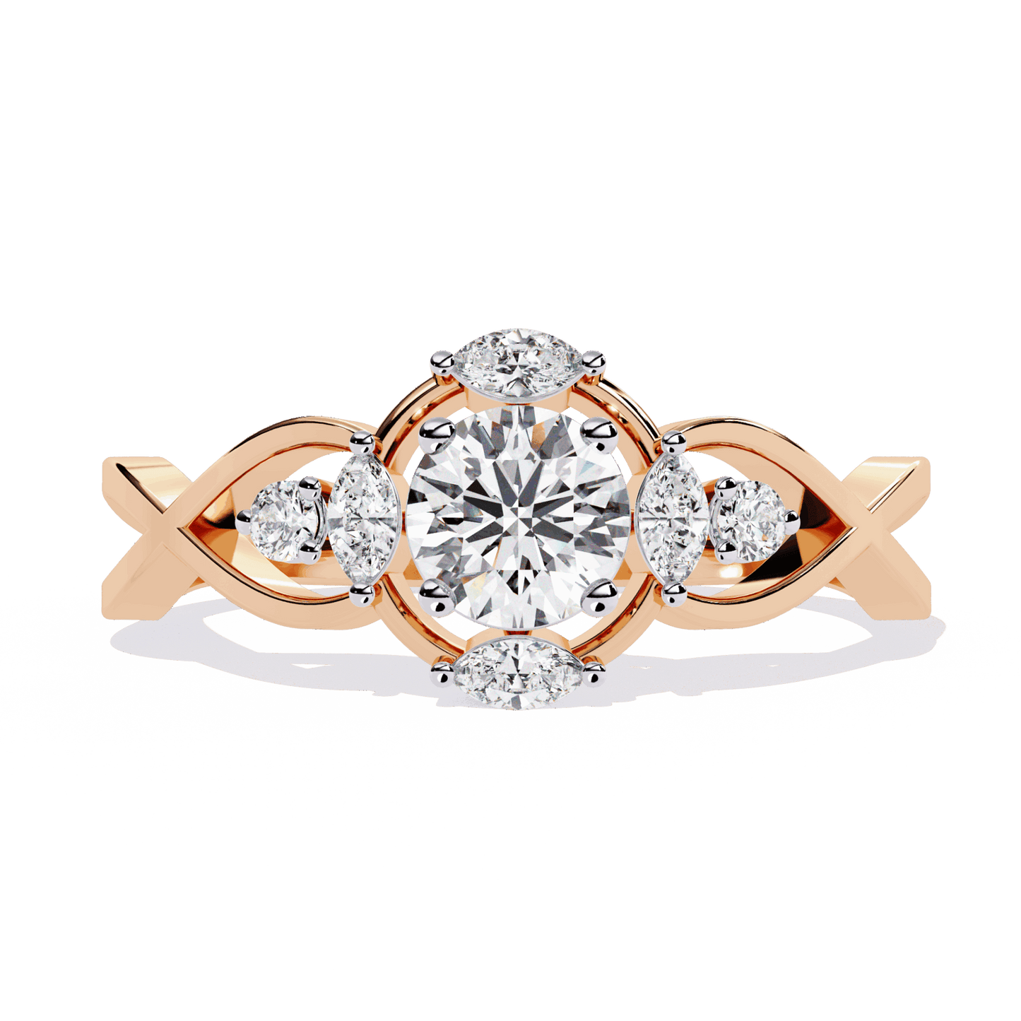 0.5 Carat Round The Go-To Ring in Moissanite | House of Estara