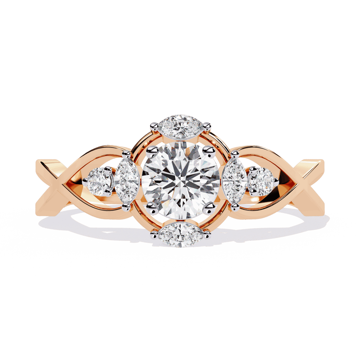 0.5 Carat Round The Go-To Ring in Moissanite | House of Estara