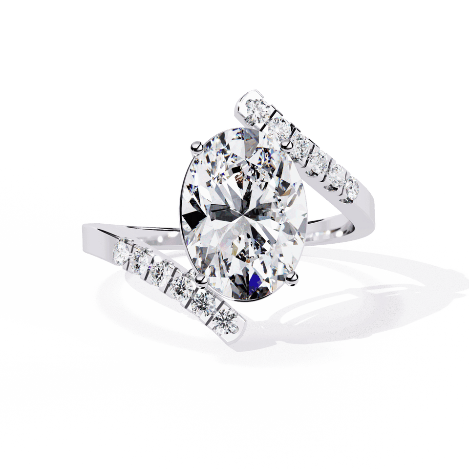 Signature Wear Oval Pavé